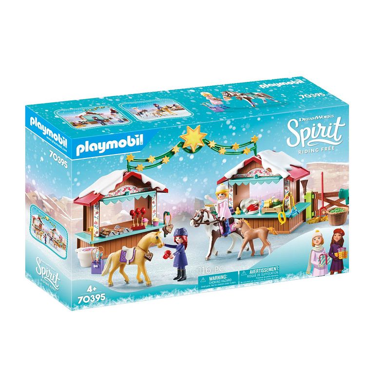 Foto van Playmobil spirit - kerstmis in miradero 70395