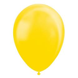 Foto van Wefiesta ballonnen parel 12 cm latex geel 100 stuks