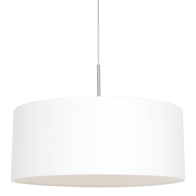 Foto van Moderne hanglamp - steinhauer - metaal - modern - e27 - l: 50cm - voor binnen - woonkamer - eetkamer - zilver