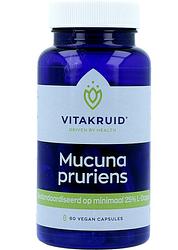Foto van Vitakruid mucuna pruriens vega capsules