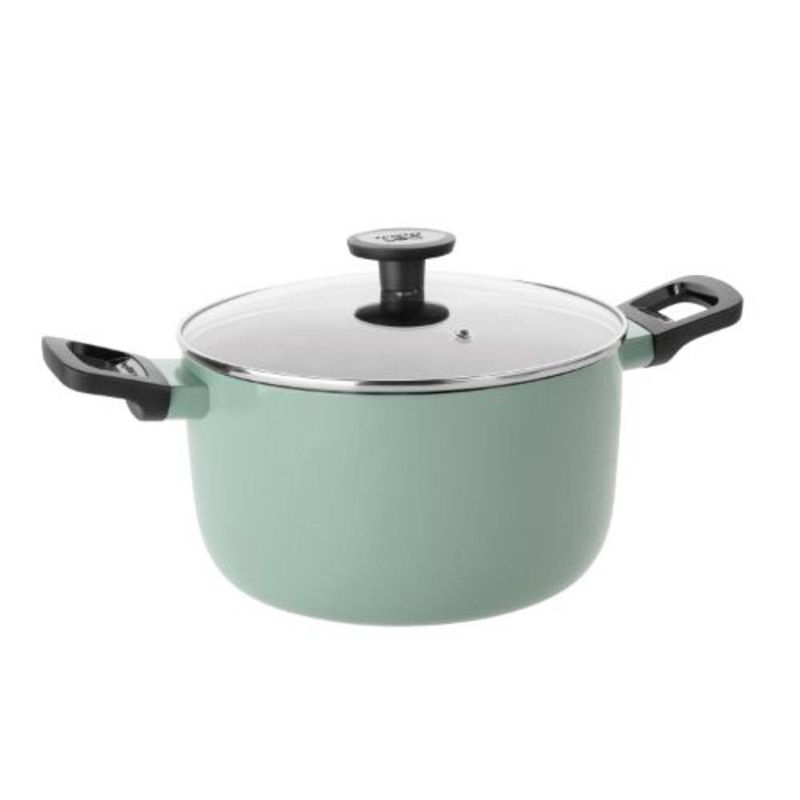 Foto van Berghoff - kookpan sage, 5.6 liter, groen - berghoff leo line