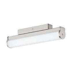 Foto van Eglo calnova wand/plafondlamp - lengte 35cm - nikkel mat