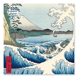 Foto van Adult jigsaw puzzle utagawa hiroshige: the sea at satta (500 pieces) - puzzel;puzzel (9781839644399)