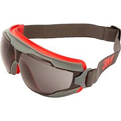 Foto van 3m goggle gear 500 gg502sgaf ruimzichtbril met anti-condens coating rood, grijs din en 166