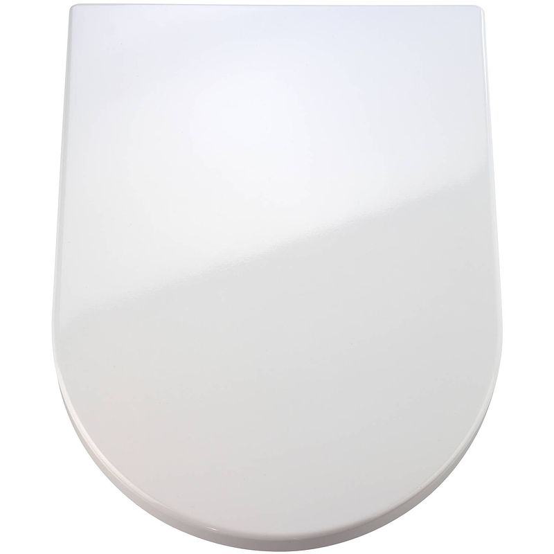 Foto van Wenko toiletbril palma 35,5 x 46,5 cm duroplast wit