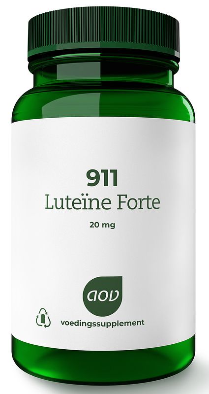 Foto van Aov 911 luteïne 20mg capsules