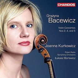 Foto van Bacewicz: violin concertos nos.2, 4 & 5, volume 2 - cd (0095115167328)