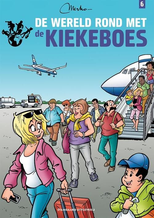 Foto van De wereld rond met de kiekeboes 6 - merho - paperback (9789002279317)