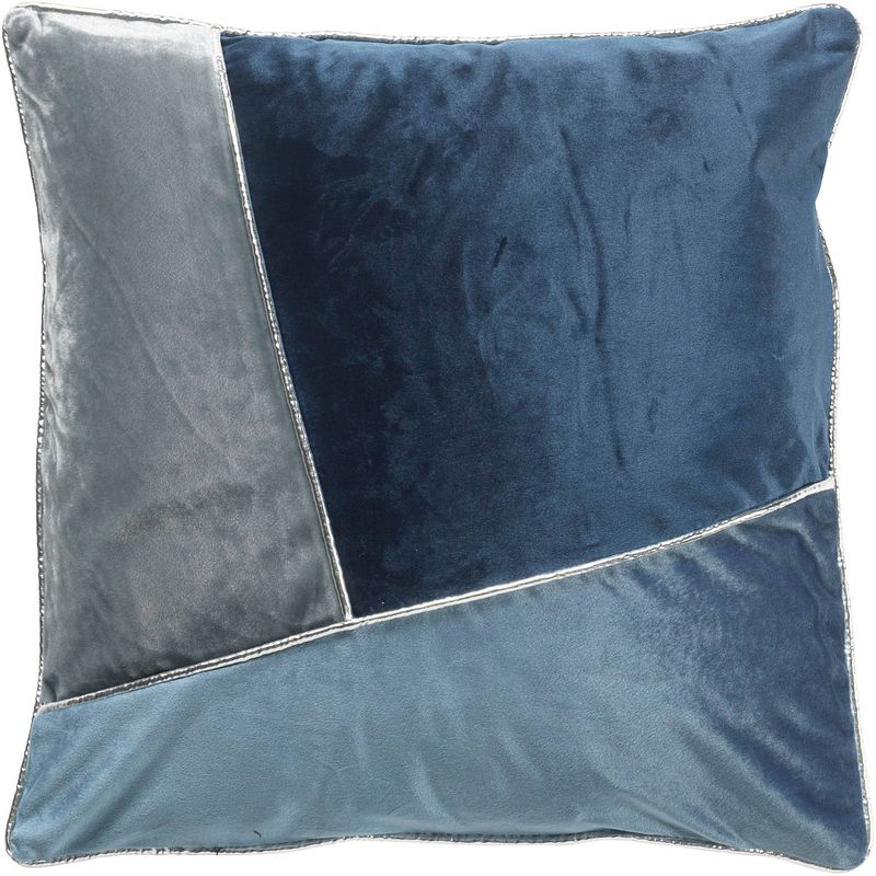 Foto van Dutch decor melle - sierkussen blauw 45x45 cm - blauw