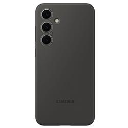 Foto van Samsung silicone case - voor galaxy s24 fe telefoonhoesje zwart