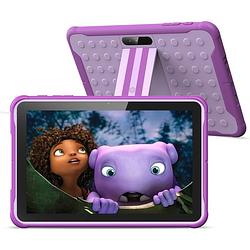 Foto van Kindertablet - tablet kinderen - 10 inch - 32 gb - 6000 mah batterij - android 10.0 - kindertablet vanaf 3 jaar - paars