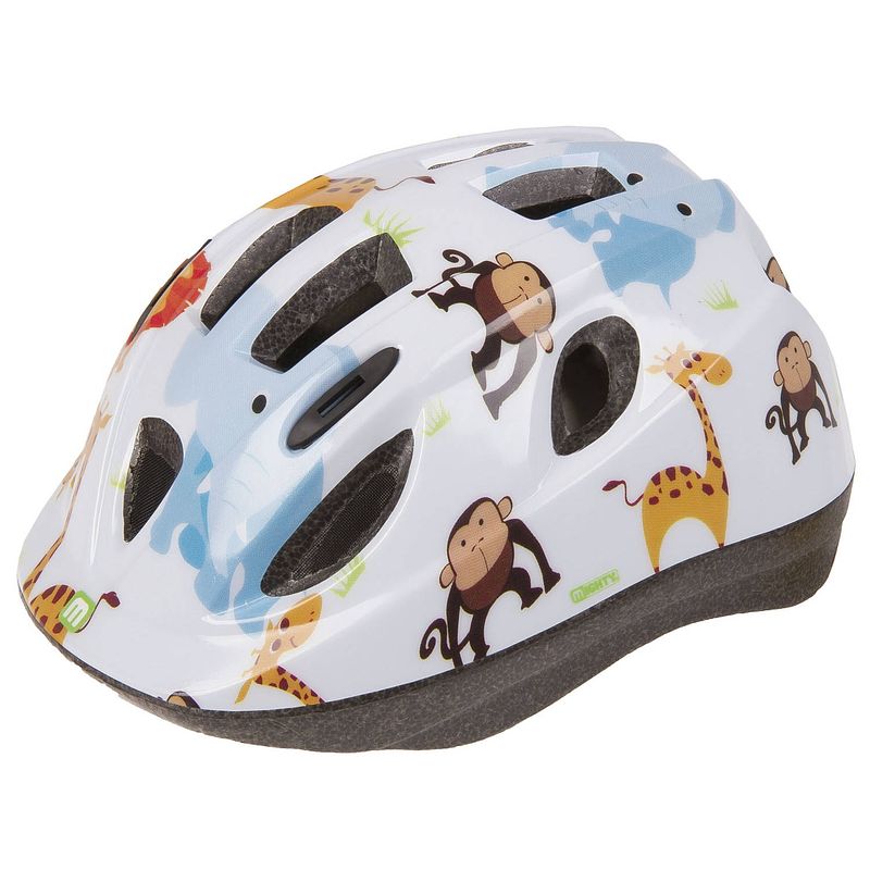 Foto van Mighty helm junior zoo wit maat 52/56 cm