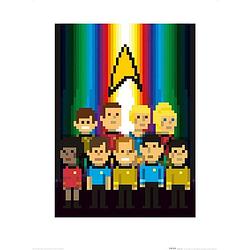 Foto van Pyramid star trek trexels original crew kunstdruk 60x80cm