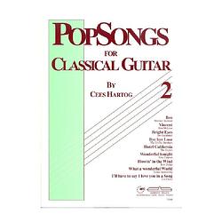 Foto van Emc popsongs for classical guitar 2 - cees hartog gitaarboek