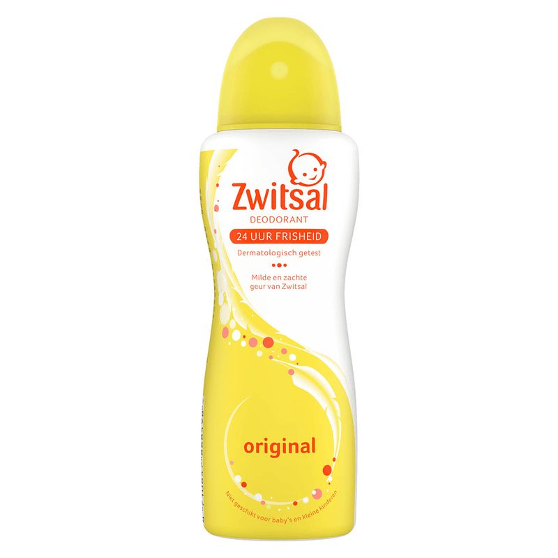 Foto van Zwitsal - deodorant spray - orgineel - 100 ml