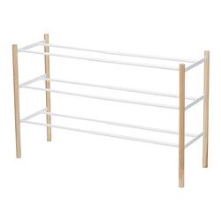 Foto van Yamazaki - expand. shoe rack - plain - white