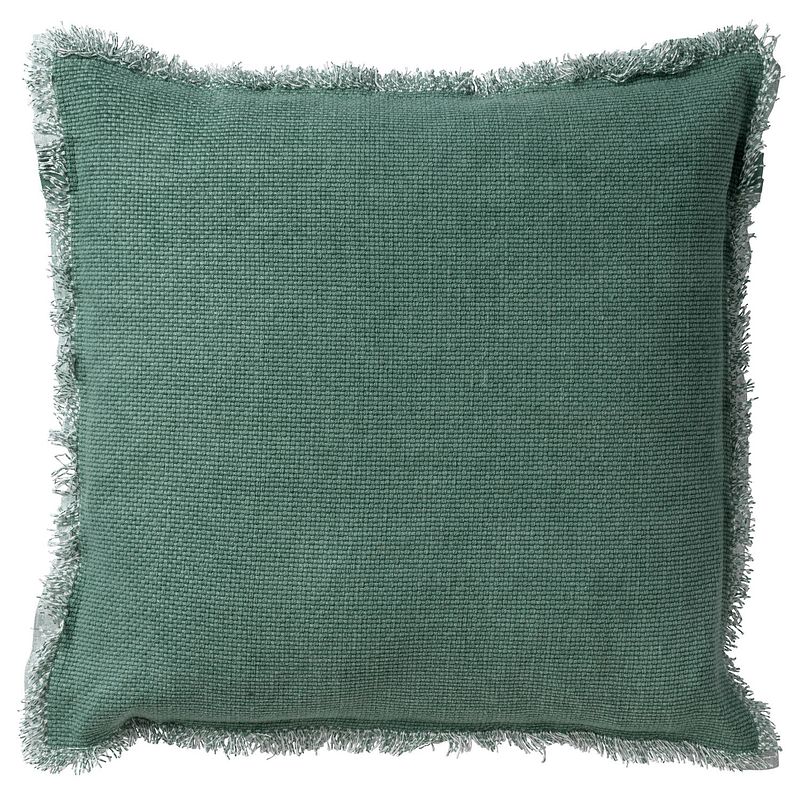 Foto van Dutch decor burto - sierkussen van katoen jadeite 60x60 cm - groen - groen