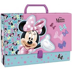 Foto van Disney opbergkoffer minnie mouse meisjes 33 cm karton paars