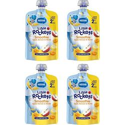 Foto van Nestle little rockets smoothie appel banaan wortel 4 x 150g bij jumbo