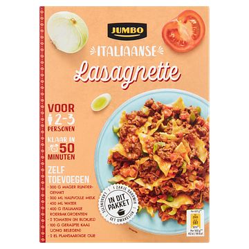 Foto van Jumbo lasagnette pakket