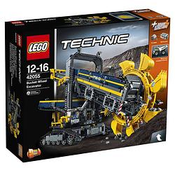 Foto van Lego technic emmerwielgraafmachine 42055