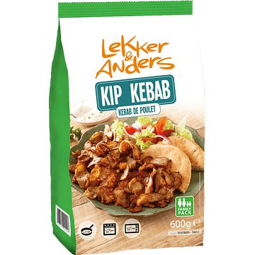 Foto van Lekker & anders kip kebab 600g bij jumbo