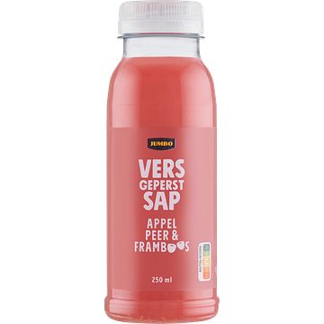 Foto van Jumbo vers sap appel, peer & framboos 250ml