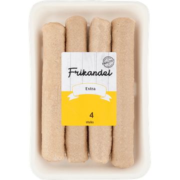 Foto van Frikandel extra 4 stuks 400g bij jumbo