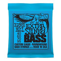 Foto van Ernie ball 2835 bass guitar string extra slinky 40 - 095 snaren