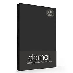 Foto van Damai kussenslopen black (2 stuks)-60 x 70 cm (standaard)