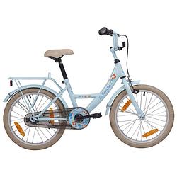 Foto van Bikefun kinderfiets 18"" flower fun blauw