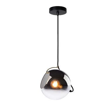 Foto van Lucide hanglamp jazzlynn - fumé - ø20 cm - leen bakker