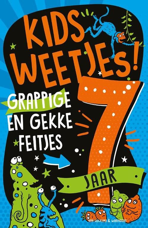 Foto van Kidsweetjes! grappige en gekke feitjes - 7 jaar - steve martin - paperback (9789000389254)