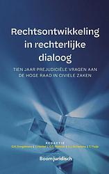 Foto van Rechtsontwikkeling in rechterlijke dialoog - hardcover (9789462128149)