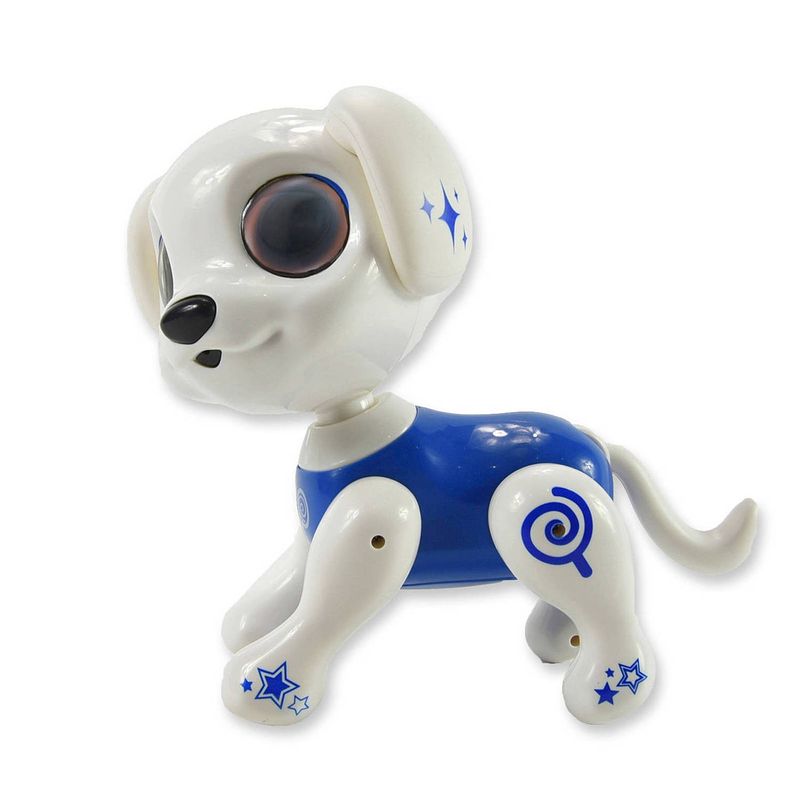 Foto van Gear2play interactieve robot robo smart puppy 22 cm blauw