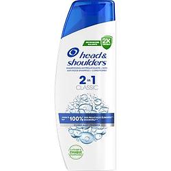 Foto van Head & shoulders classic 2in1 antiroos shampoo 300ml. fris en schoon haar bij jumbo