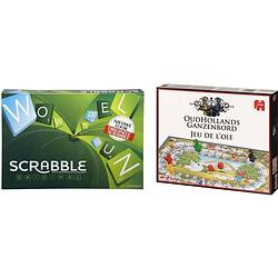 Foto van Spellenbundel - 2 stuks - scrabble original & ganzenbord