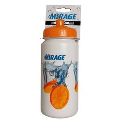 Foto van Mirage bidon orange 600 ml oranje/wit