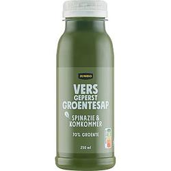 Foto van Jumbo vers groentesap spinazie & komkommer 250ml