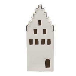 Foto van Clayre & eef decoratie huis 16 cm beige porselein beige