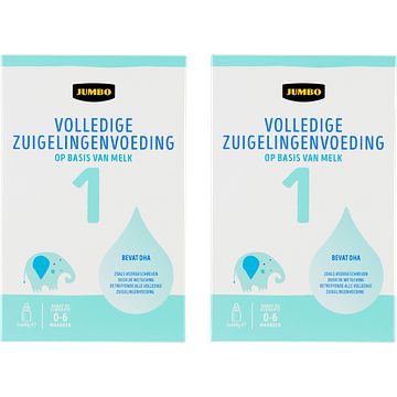 Foto van Jumbo zuigelingevoeding standaard 1 06 maanden bundel 1600g