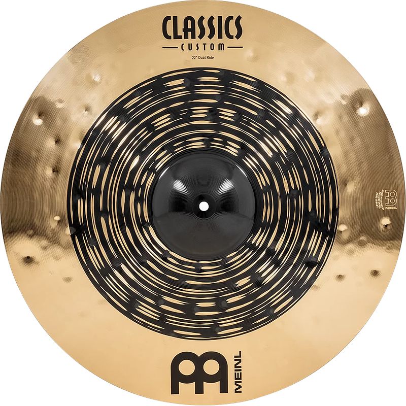 Foto van Meinl classics custom dual 22 ride bekken