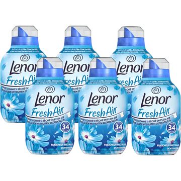 Foto van Diverse grootverpakkingen | lenor fresh air wasverzachter 6 x 34 wasbeurten aanbieding bij jumbo