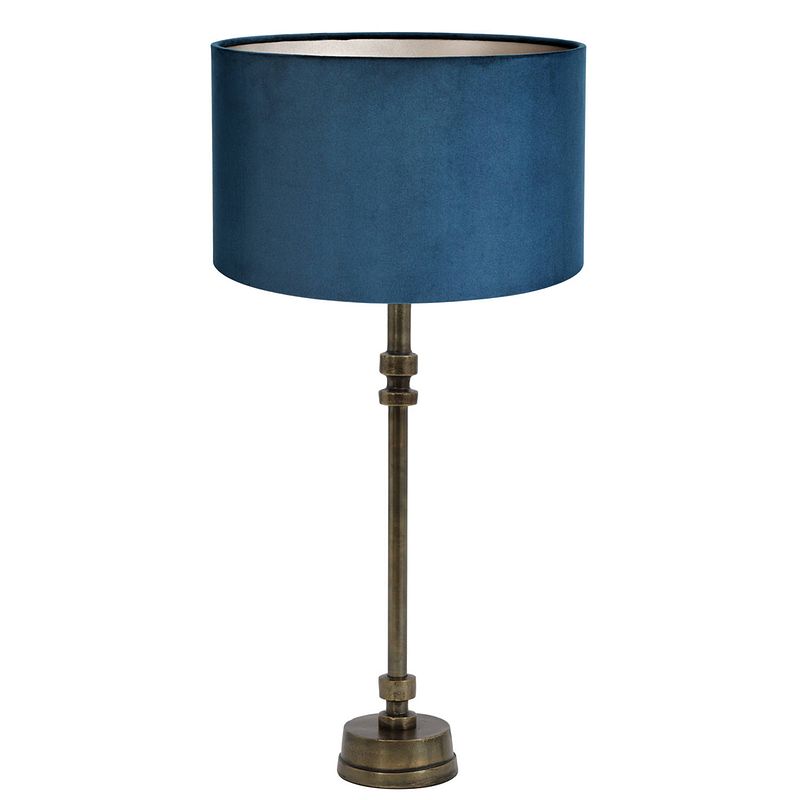 Foto van Light & living howell tafellamp blauw