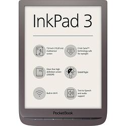 Foto van Pocketbook inkpad 3 ebook-reader 19.8 cm (7.8 inch) donkerbruin