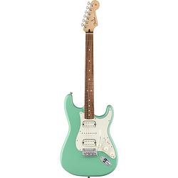 Foto van Fender player stratocaster hsh pf seafoam green elektrische gitaar