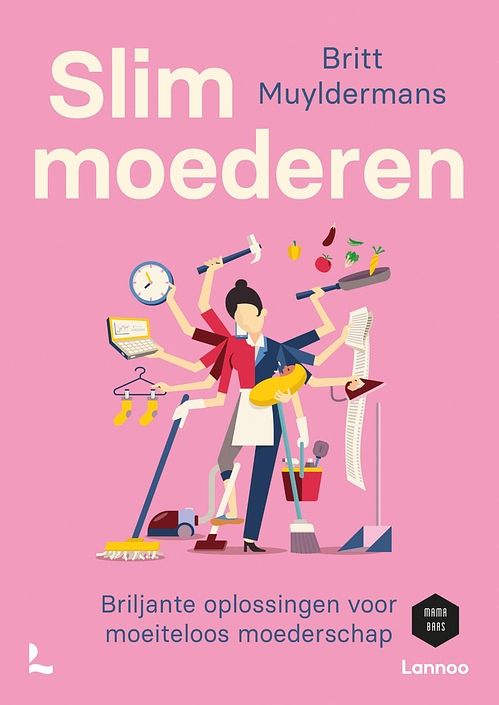 Foto van Slim moederen - britt muyldermans, mama baas - ebook