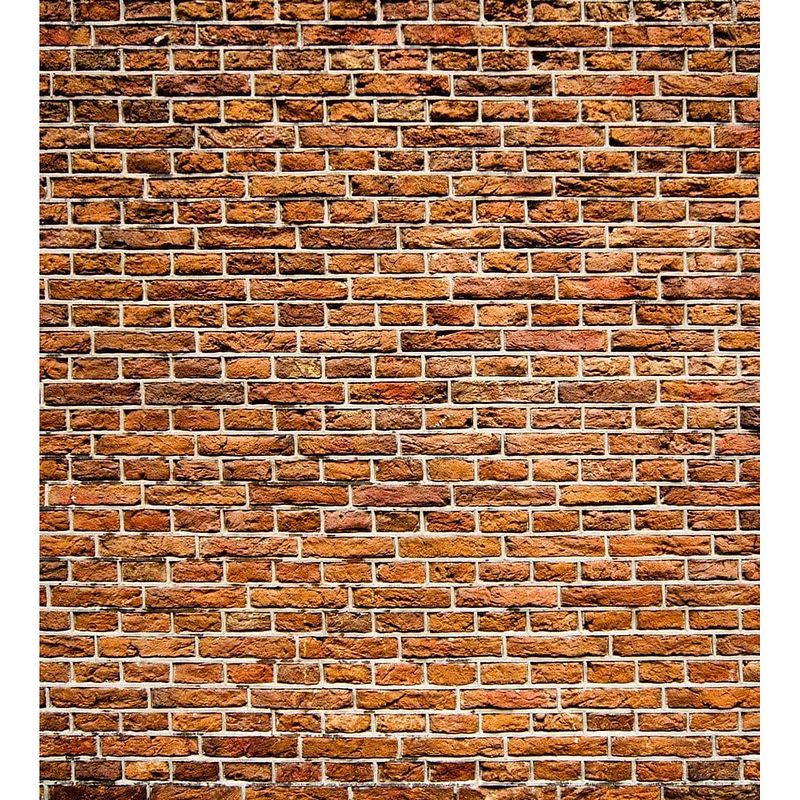 Foto van Dimex old brick vlies fotobehang 225x250cm 3-banen