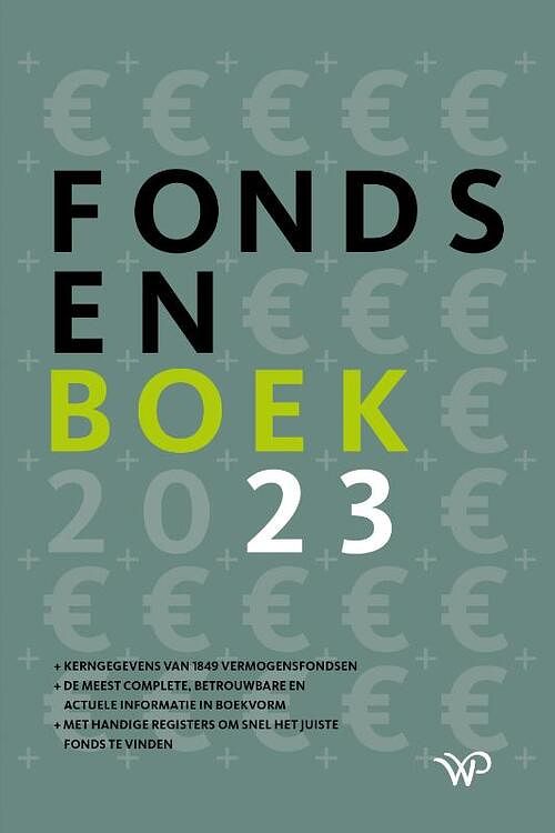 Foto van Fondsenboek 2023 - paperback (9789464560695)