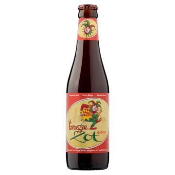 Foto van 2e halve prijs | brugse zot dubbel bier fles 330ml aanbieding bij jumbo